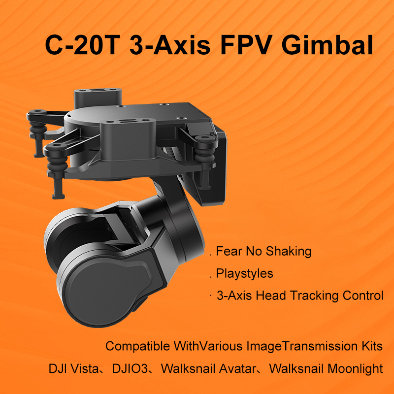 Drone Gimbal 3 Axis - FPV 레이싱 드론용 3축 짐벌, 안정성