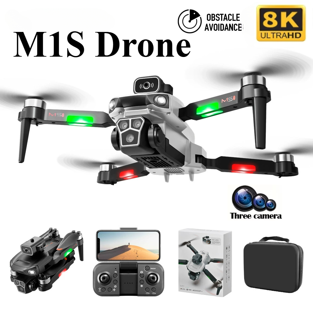 M1S 드론 8K 전문가용 트리플 카메라 장애물 회피  - Drone Gimbal 3 Axis 리뷰 및 가격
